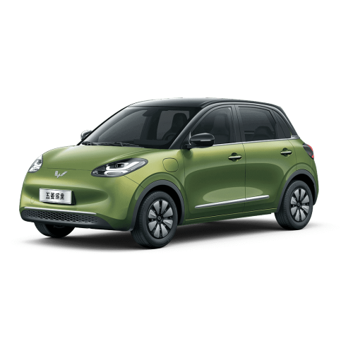 В магазине 2023 4 колеса 5 двери Новые Wuling Bingo 200 км небольшие новые энергетические транспортные средства Pure Electric Mini EV автомобиль